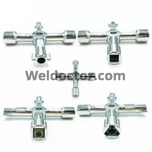 4 Way Cabinet Cross Key